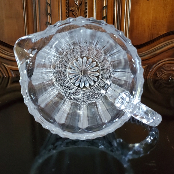 40oz Crystal 💎 Diamond Point Clear Pitcher - Picture 5 of 13